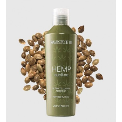 ХИДРАТИРАЩ КОМПЛЕКТ ШАМПОАН И БАЛСАМ С КОНОПЕНО МАСЛО SELECTIVE PROFESSIONAL HEMP SUBLIME SHAMPOO AND CONDITIONER 2Х1000 ml